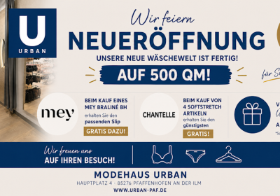 Neue Wäscheabteilung – jetzt noch größer, moderner und inspirierender